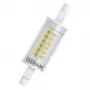 LEDvance Osram õhuke LINE LED-pirn R7s 7 W 806 lm 2700 K (soe valge)