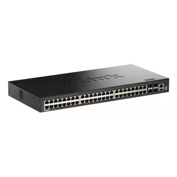 D-Link 52-pordiline Gigabit Stackable Smart hallatav lüliti 4 x 10G SFP+ pordiga