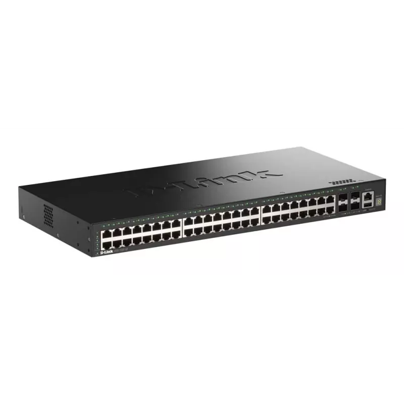 D-Link 52-pordiline Gigabit Stackable Smart hallatav lüliti 4 x 10G SFP+ pordiga