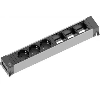 Bachmann POWER FRAME pikendusjuhe 0,2 m 3 pistikupesa Siseruumides Must Hall