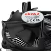 Akasa Intel LGA1700 protsessori hübriidjahuti 9 cm Alumiinium, Must 1 tk