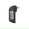 Akulaadija Energizer Pro Charger AC 4‑pesaline AA/AAA NiMH jaoks, 100–240 V, 2000 mAh akud kaasas