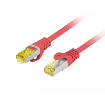 Võrgukaabel Lanberg PATCHCORD KAT.6A S/FTP LSZH CU 1M Punane