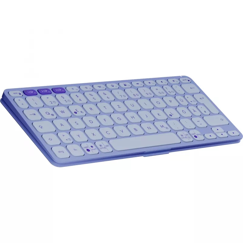 Logitech Keys-To-Go 2, Flieder, Bluetooth, German, 920-012966