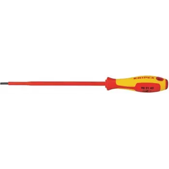 Knipex VDE VDE pilukruvikeeraja tera laius: 4,5 mm tera pikkus: 180 mm DIN EN 60900 (98 21 45)