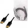 LogiLink CD0103 DisplayPort-kaabel DP/M kuni DP/M, 4K/60Hz, CCS, must, 5 m (CD0103)