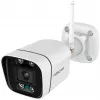 Foscam V8P Wi-Fi Valvekaamera Valge 8MP (3840x2160), Kaheriba Wi-Fi, sisseehitatud prožektor ja valvesireen (V8P-W)