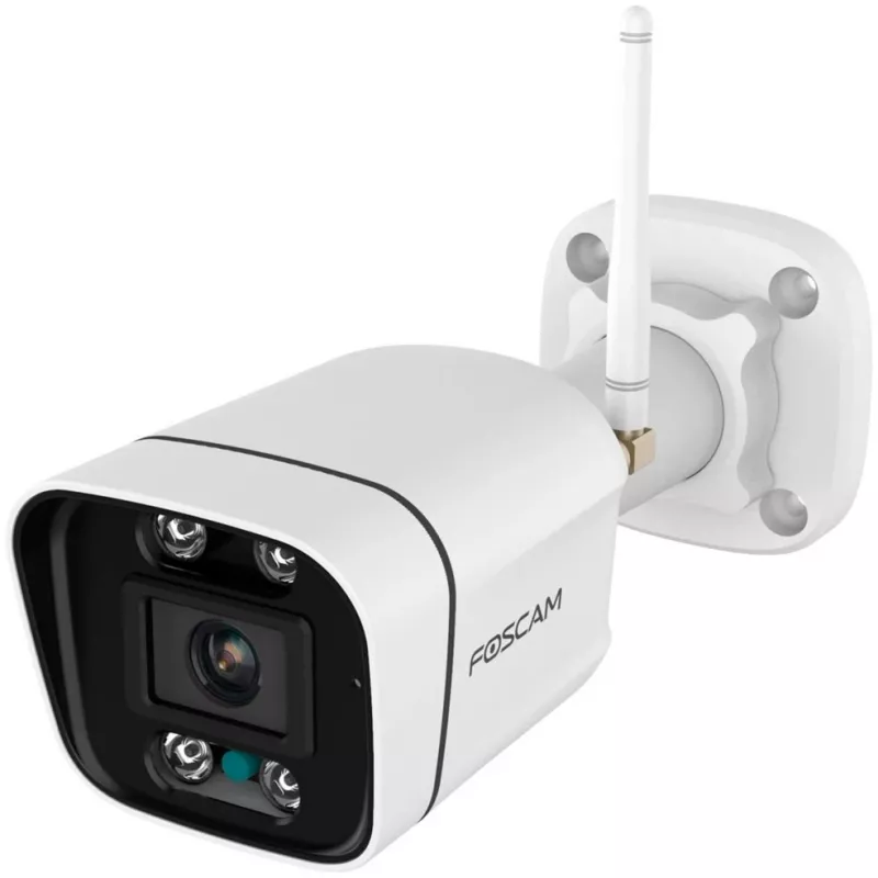 Foscam V8P Wi-Fi Valvekaamera Valge 8MP (3840x2160), Kaheriba Wi-Fi, sisseehitatud prožektor ja valvesireen (V8P-W)