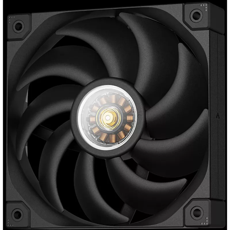 Deepcool FT12 120mm korpuse ventilaator – must