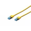 Võrgukaabel Digitus CAT 5e SF/UTP ühendusjuhe RJ45 5m kollane
