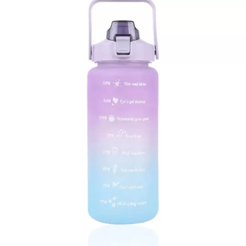 Extralink Motivational Bottle, veepudel, 2000 ml, lilla-sinine, BUT-992