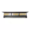 DIGITUS Professional DN-91624U - patch-paneel - RJ-45 x 24 - must, RAL 9005 - 1U (19 inch)