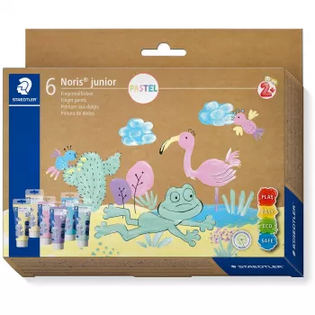 Pastelvärvide komplekt Staedtler 8816P C6 — 6-osaline pastelvärv sinises, mündirohelises, oranžis, roosas, lillas, kollases
