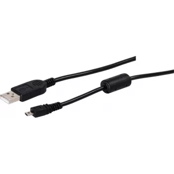 USB A Mini USB 2.0 8-kontaktiline kaabel ShiverPeaks 1,5 m – andmeedastus ja laadimine