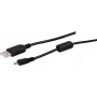 USB A Mini USB 2.0 8-kontaktiline kaabel ShiverPeaks 1,5 m – andmeedastus ja laadimine
