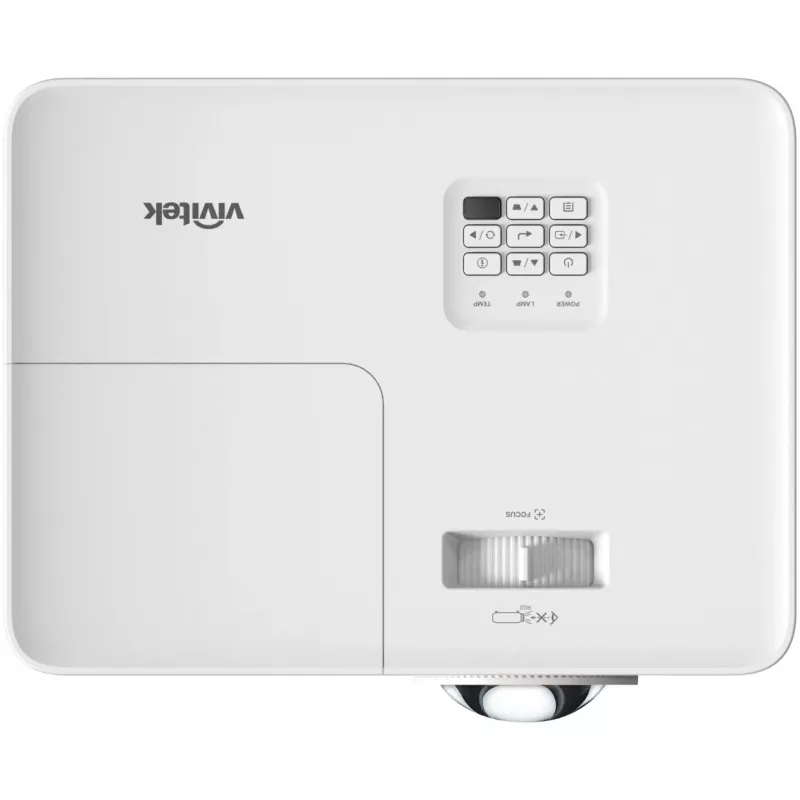 Lühifookusprojektor Vivitek DX335ST — 3200 ANSI lm, WXGA 1280×800, viske suhe 0,52:1, 16 W kõlar, HDMI 2.0