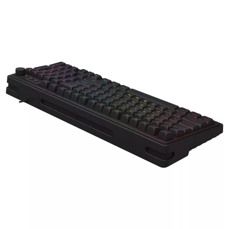 Savio Galaxis mänguklaviatuur USB QWERTY USA inglise keel must