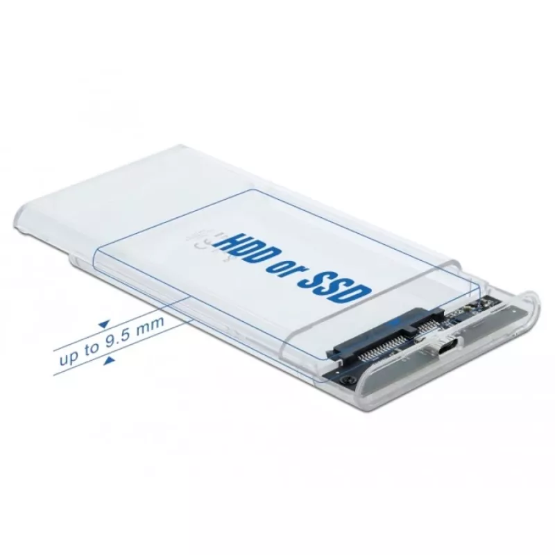 HDD/SSD-korpus DeLOCK 42617