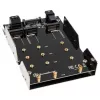 HDD/SSD-korpus SilverStone SST-SDP12 — sisemine kinnitusklambri adapter 3,5-tollistele/2,5-tollistele ketastele