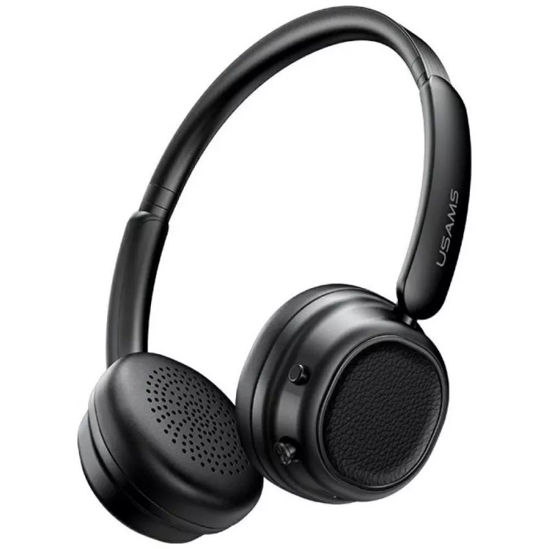 Bluetooth-kõrvaklapid 5.3 Usams SR01 ANC must