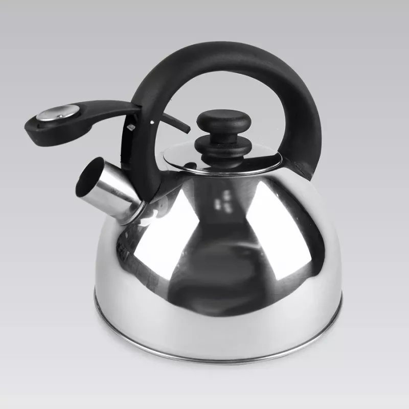 Kann Maestro MR1302 roostevaba teras 2,5 L, induktsioonivalmis, hingedega vile, must käepide