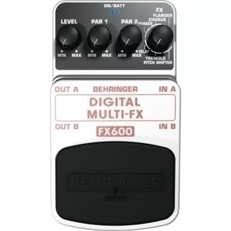 Efektiprotsessor Behringer FX600 70 mm laius 123 mm sügavus 54 mm kõrgus