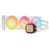 Universaalne vedelikjahutus Corsair iCUE LINK TITAN 360 RX LCD 12 cm, valge