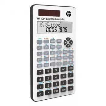 Teaduslik kalkulaator HP 10s+ — 240 funktsiooni, 2-realise ekraaniga