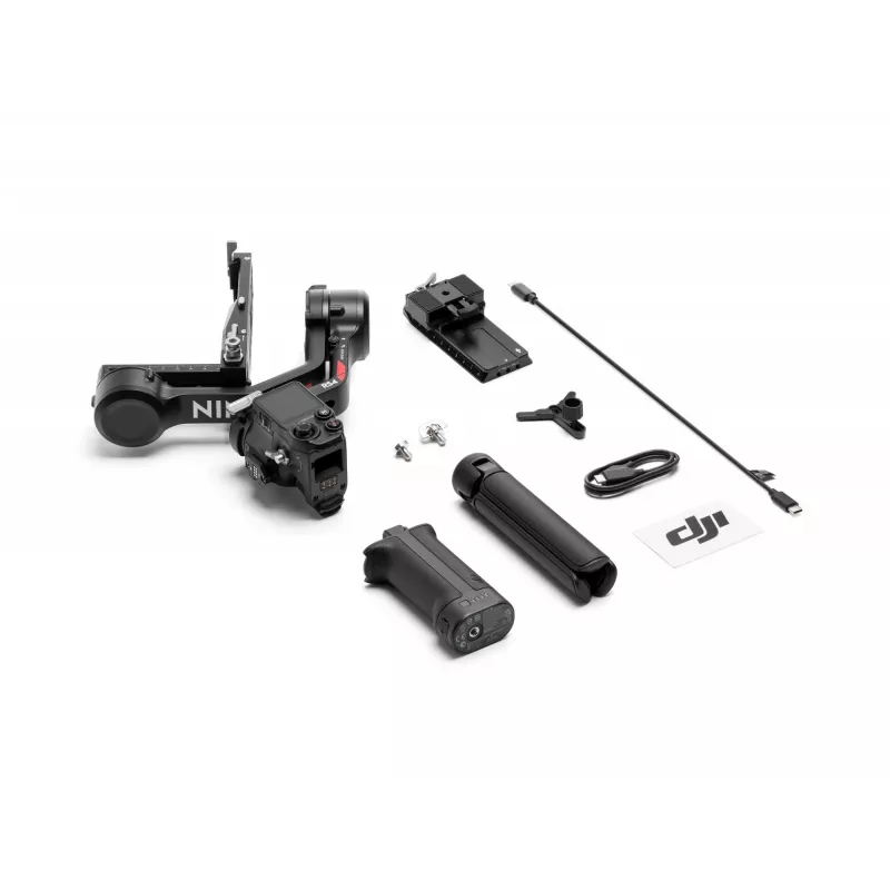 Käsikaamera stabilisaator DJI RS4, alumiiniumkorpus, 12h aku, 1,066 kg, must