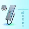 USB-C 11-in-1 adapter Hawk HW-HUB1101 — mitme pordiga jaotur 11 pordiga