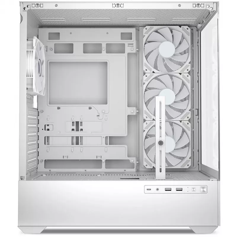 PC korpus Sharkoon AK6 RGB, ATX, valge
