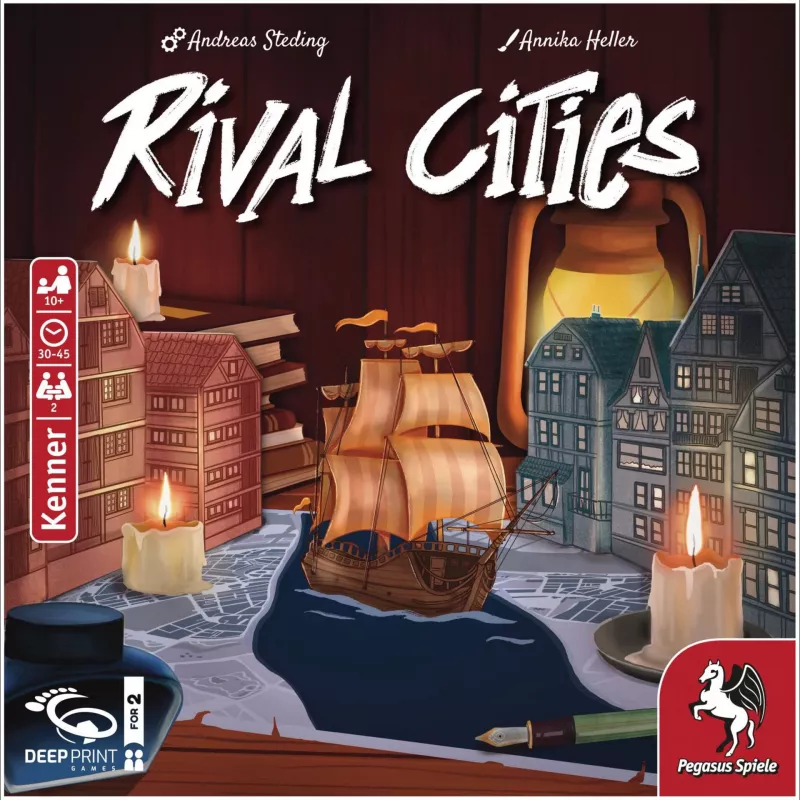 Deep Pint Games Rival Cities, lauamäng