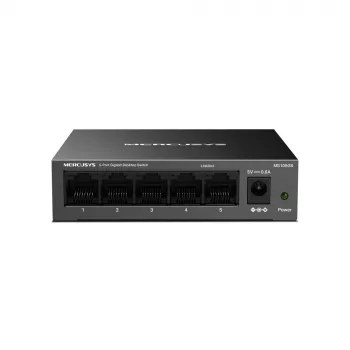 Mercusys MS105GS - laua-switch, 5 Gigabit-porti, must