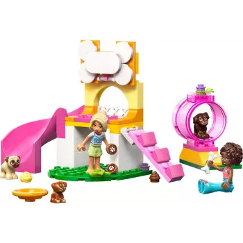 Konstruktsioonilelu LEGO Friends Puppy Playground komplekt 42665, 66 osa, 2 minifiguuri, vanus 4+