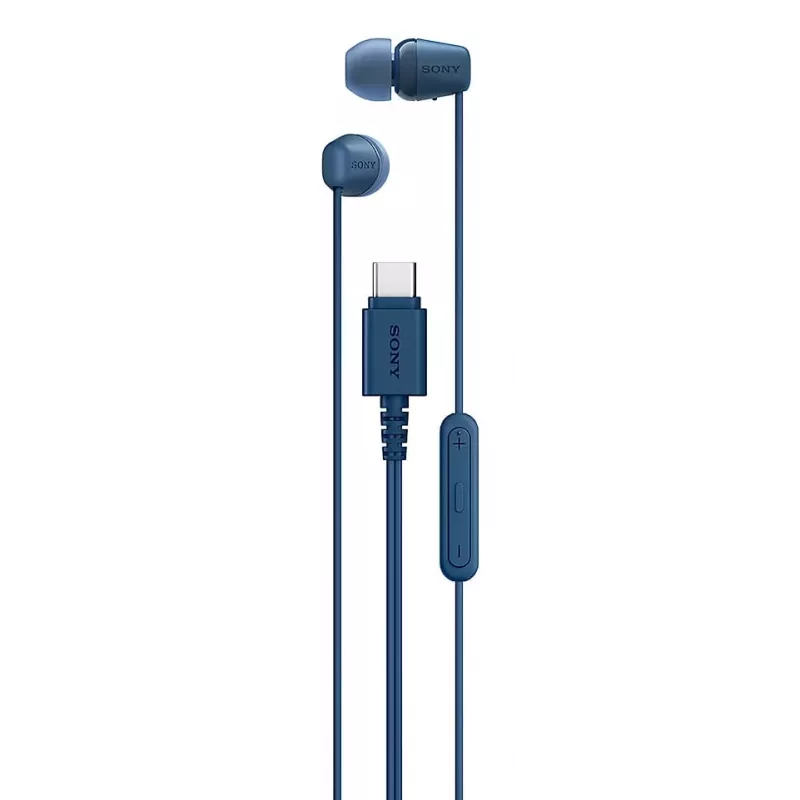 Sony IER-EX15C Peakomplekt Juhtmega Kõrvasisene Kõned/Muusika USB USB-C Sinine