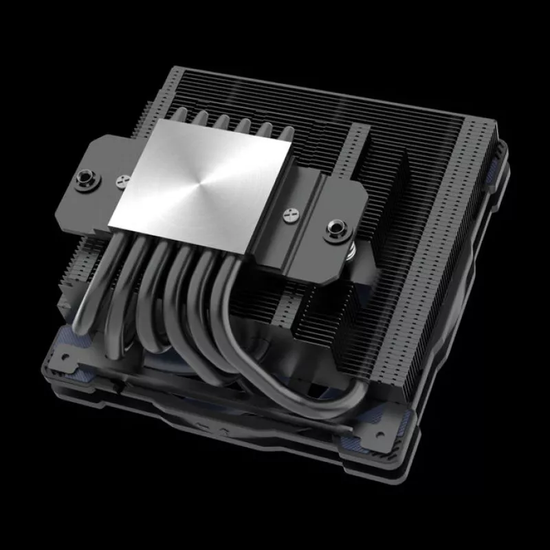Akasa ALUCIA H6LS M2 CPU jahuti - 120 mm must Sinine (AK-CC4030HP01)