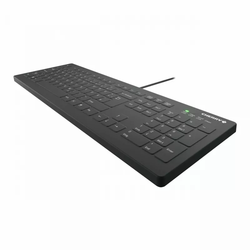 Meditsiiniline klaviatuur CHERRY AK-C8112 USB QWERTZ Saksa Must 105 klahvi