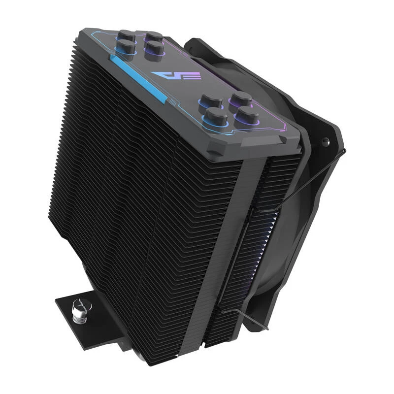 240 mm Darkflashi arvutiradiaator Z4 PRO MIST Must RGB-valgustusega