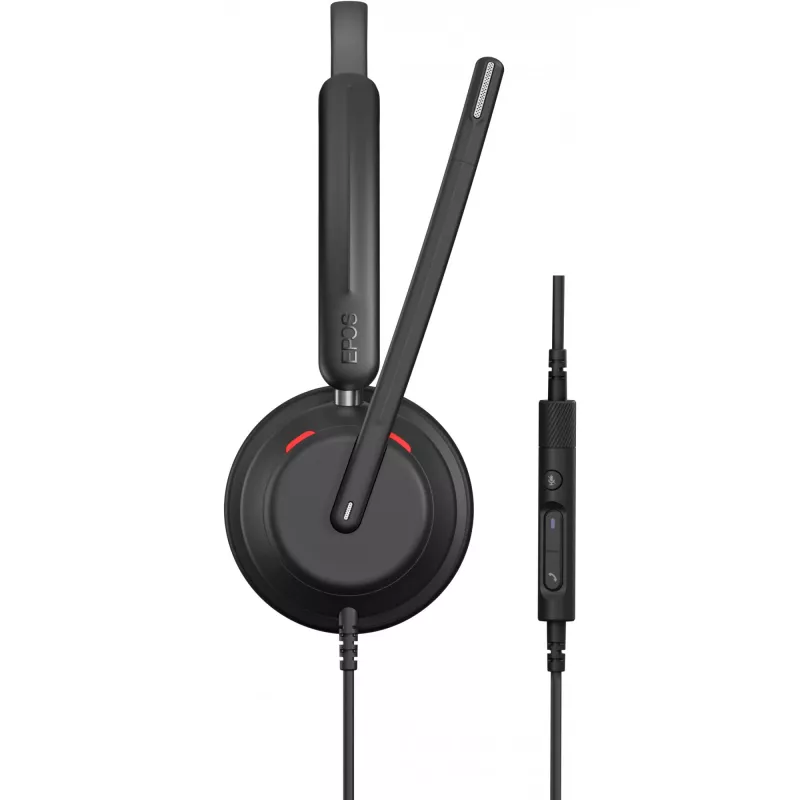 EPOS IMPACT 760T - Peakomplekt - On-Ear - Juhtmega - USB-C - Must - Sertifitseeritud Microsoft Teamsile (1001214)