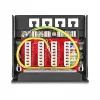 DELOCK Mini töölaua RJ45 4-pordiline Cat.6A varjestatud patch-paneel must, metall, 90×22×93 mm