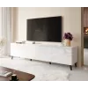 RTV-kapp ABETO 200x42x52 valge/läikiv valge