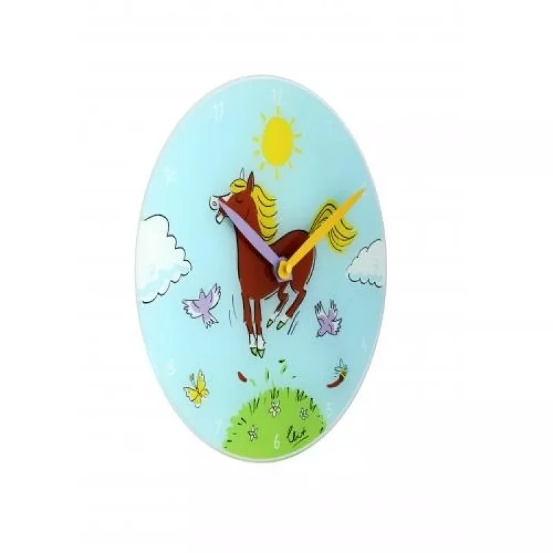 NeXtime kell 8812 Jump for joy, Ø30 cm, seinamudel, sinine/mitmevärviline