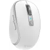 DUAL WiFi+Bluetooth juhtmevaba hiir, taaslaetav aku, 5 nuppu