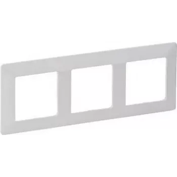 Legrand Valena Life 3-gang raam Uw754003 (mudel 754003) lülitite ja pistikupesade jaoks