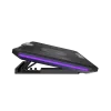 FURY GUNBAI G3 sülearvuti jahutuspadi 14.1–17.3 tollile, 2 ventilaatoriga, RGB-valgustus, 2× USB