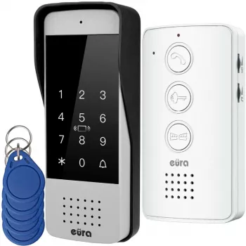 Juhtmega intercom Eura ADP-34A3 valge — 2-juhtmeline süsteem, sisejaam