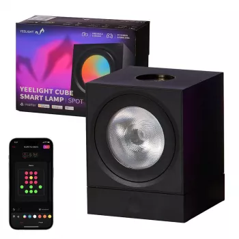 Mängude valguspaneel YEELIGHT SMART CUBE LIGHT SPOT alus (YLFWD-0008) Must
