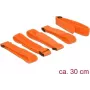 Takjakinnitus DeLOCK 18707 Oranž 5 tk