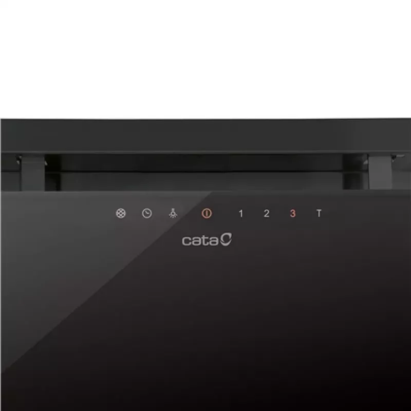 Sissepaigaldatav õhupuhasti CATA GC DUAL BK — 492 mm laius, 1200 m³/h, metallfilter, 50 dB