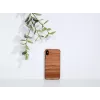 man and wood nuttelefoni ümbris iPhone XS Max — cappuccino must kaitseümbris